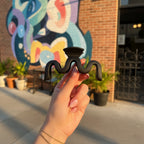 Black Wavy Hair Claw Clip