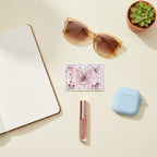 Butterfly Flower Pink Stationery Notepad Set