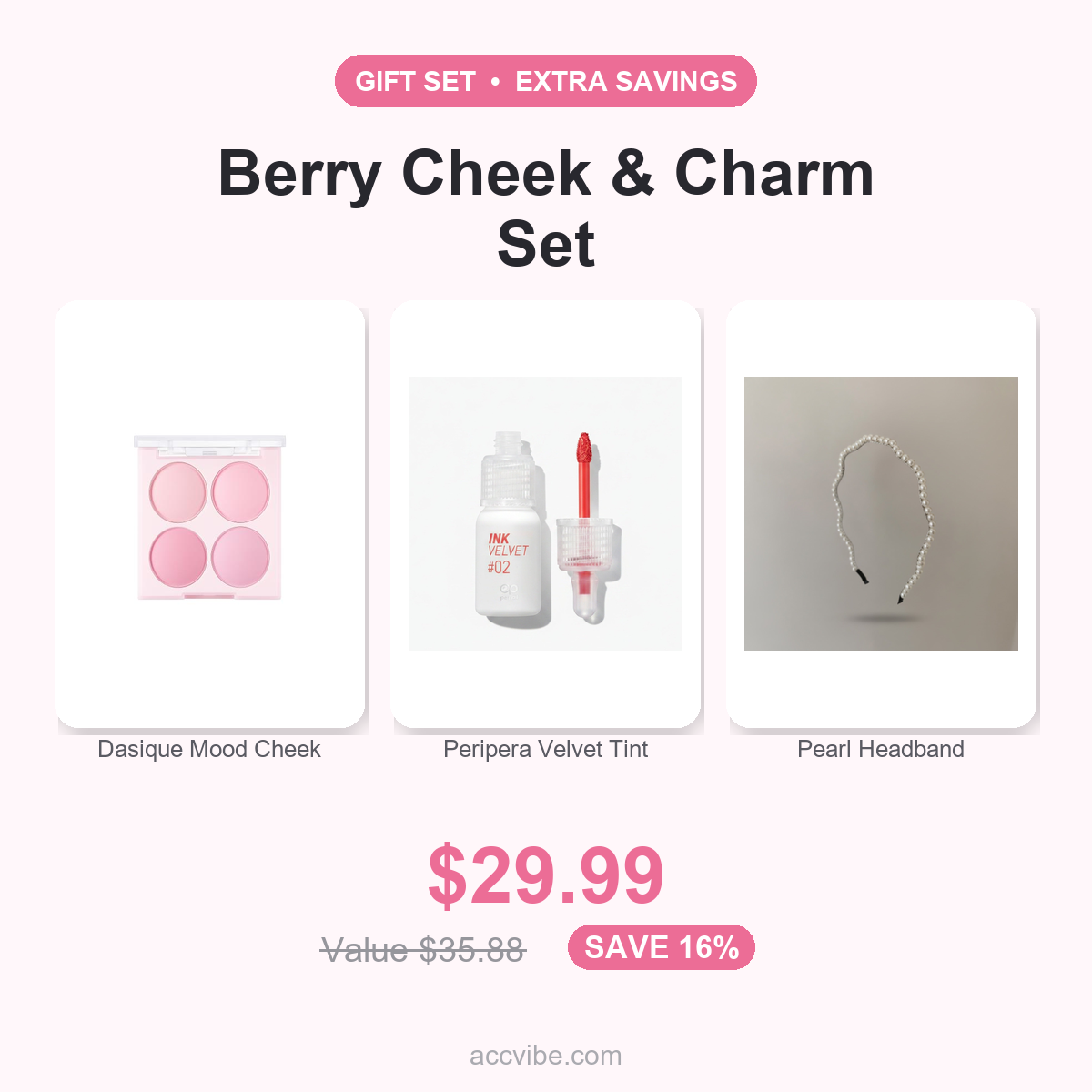 Berry Cheek and Charm Set gift set