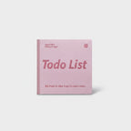 Pink Todo List Motivational Notebook