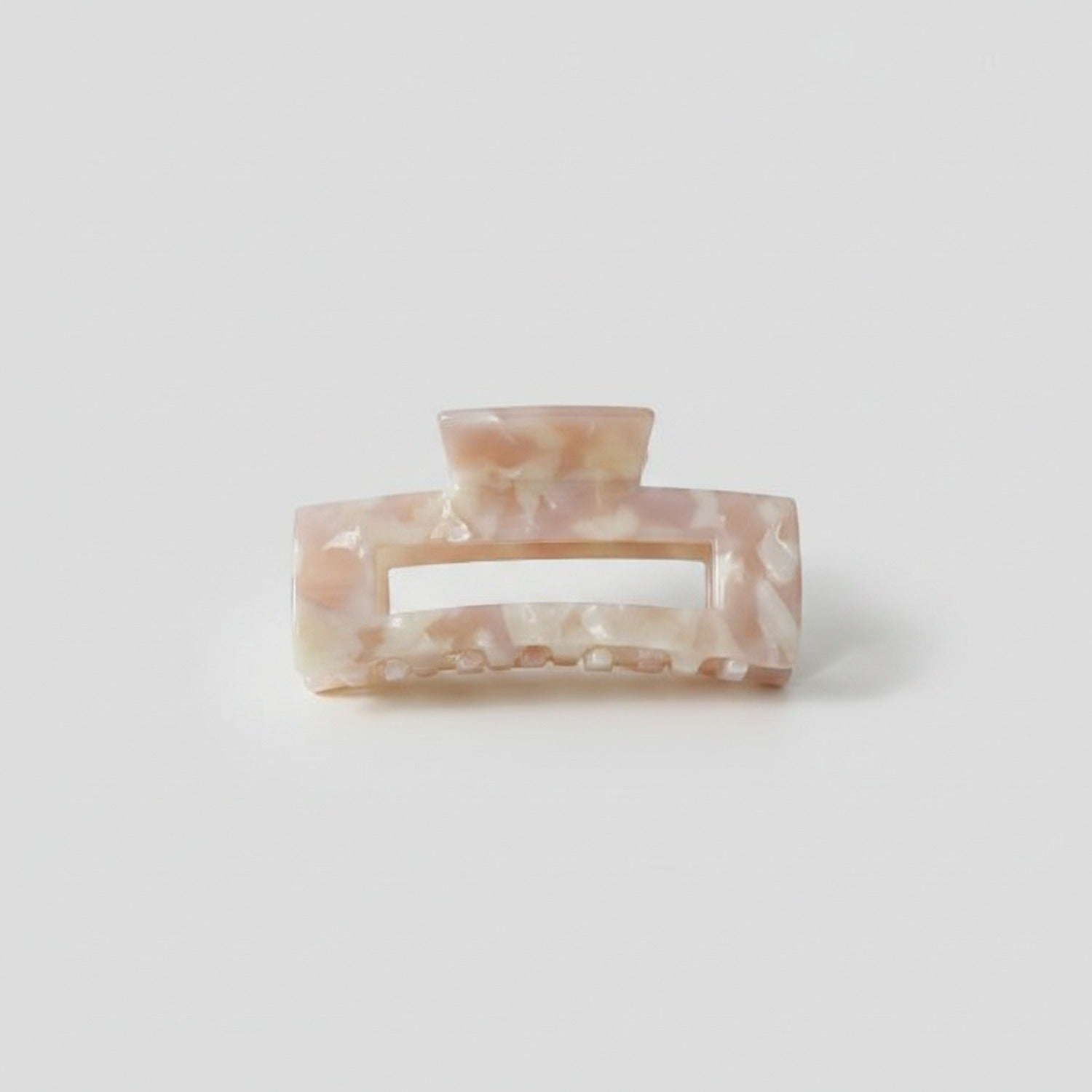 Tortoiseshell Beaded Hair Claw Clip