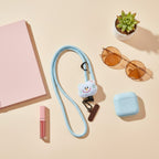 Cute Smiley Cloud Plush Phone Charm Strap