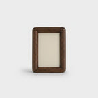 Walnut Wood Picture Frame Rounded Corners