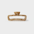 Tortoiseshell Rectangular Hair Claw Clip