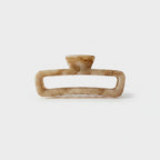 Tortoiseshell Rectangular Hair Claw Clip