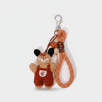 Teddy Bear Phone Charm with Beaded Strap
