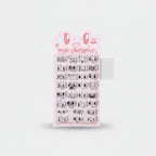 Fun Smiley Face Stamp Set Pink