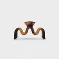 Tortoiseshell Wavy Hair Claw Clip