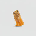 Lion Head Hair Claw Clip Gold