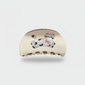 Cute Cat Hair Claw With Pink Bow