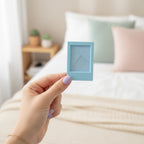 Light Blue Notebook With Pen Holder