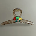 Smiley Face Hair Claw Clip Charm