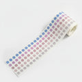 Ombre Color Gradient Dot Sticker Roll
