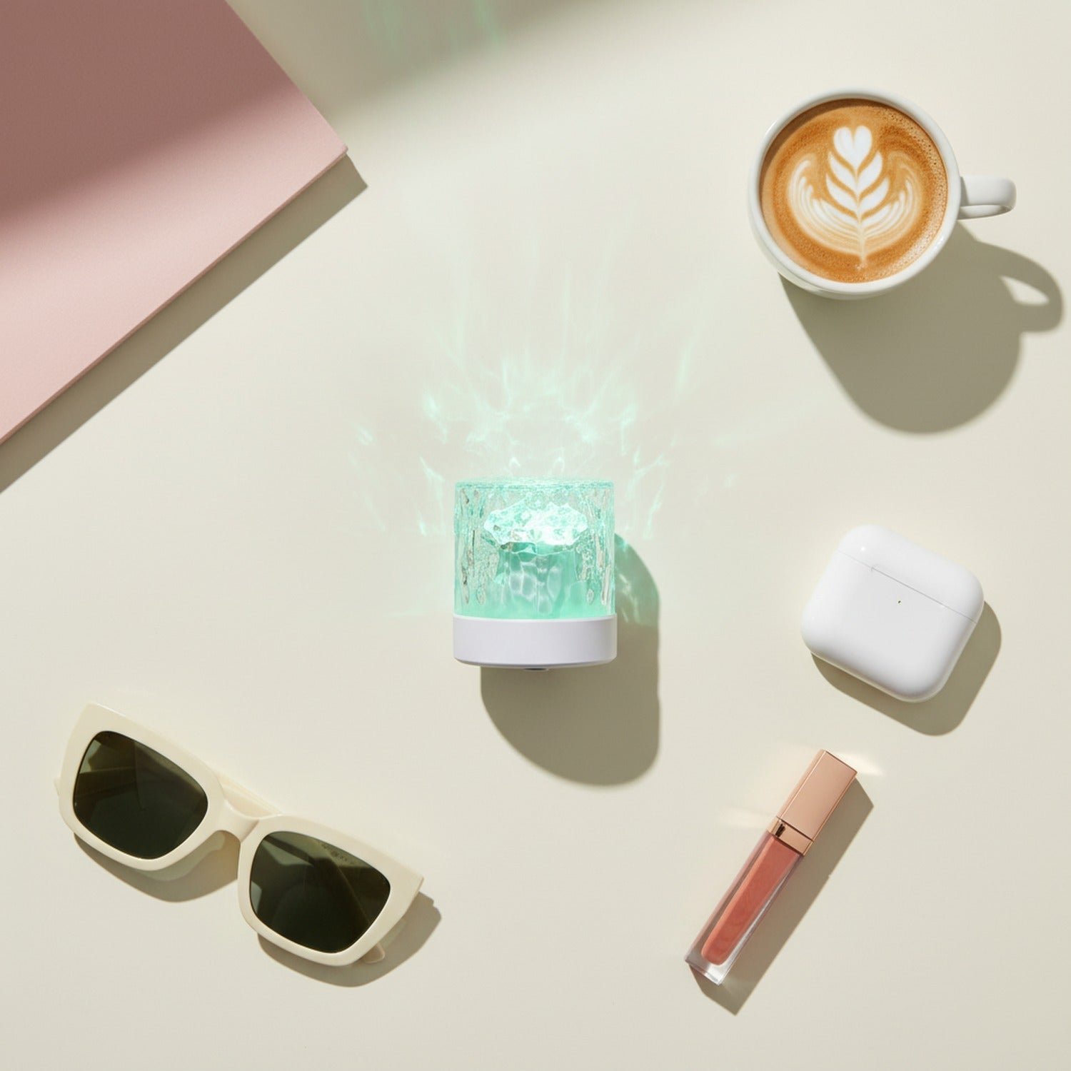 Crystal Water Light-Up Desk Lamp