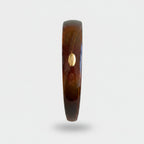Tortoiseshell Brown Oval Gold Inlay Headband