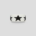 Black And White Star Knit Hairband