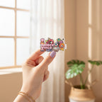 Rainbow World Colorful Cartoon Sticker Sheets