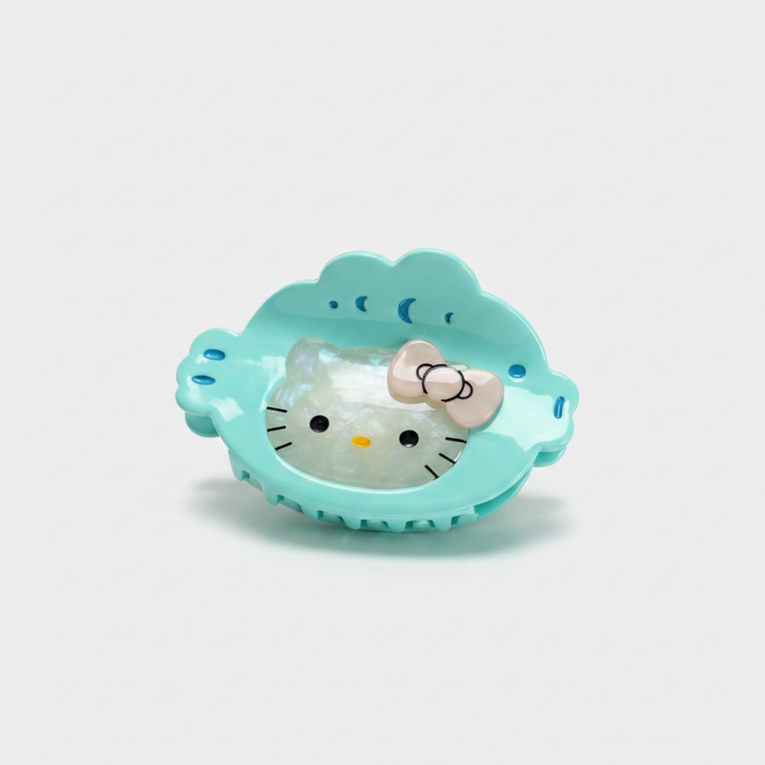 Mint Green Hello Kitty Hair Claw Clip