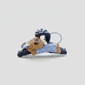 Puppy Rope Hair Claw Clip Blue