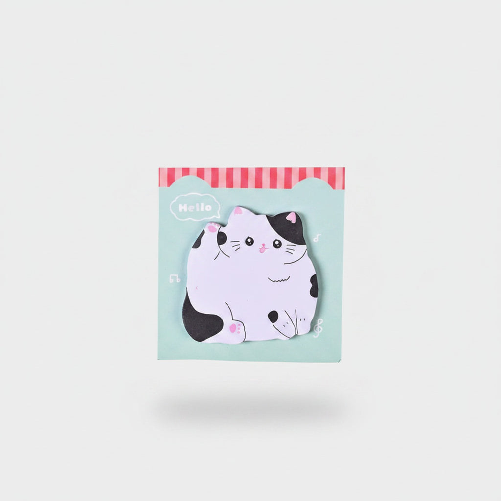 Cute Cow Shaped Sticky Notes Pad