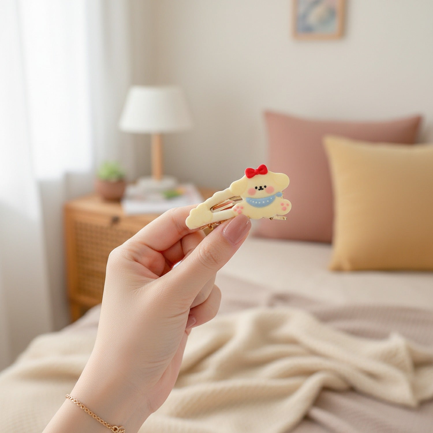 Cute Character Socks With Embroidered Faces Pack