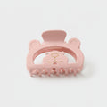 Pink Bear Claw Rhinestone Hair Clip