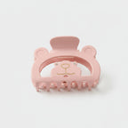 Pink Bear Claw Rhinestone Hair Clip
