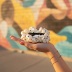 Polka Dot Pearl Hair Claw Clip