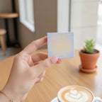 Pastel Lemon Gradient Square Notebook