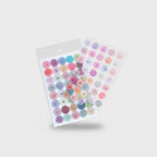 Smiley Face Sticker Sheet Pastel Colors