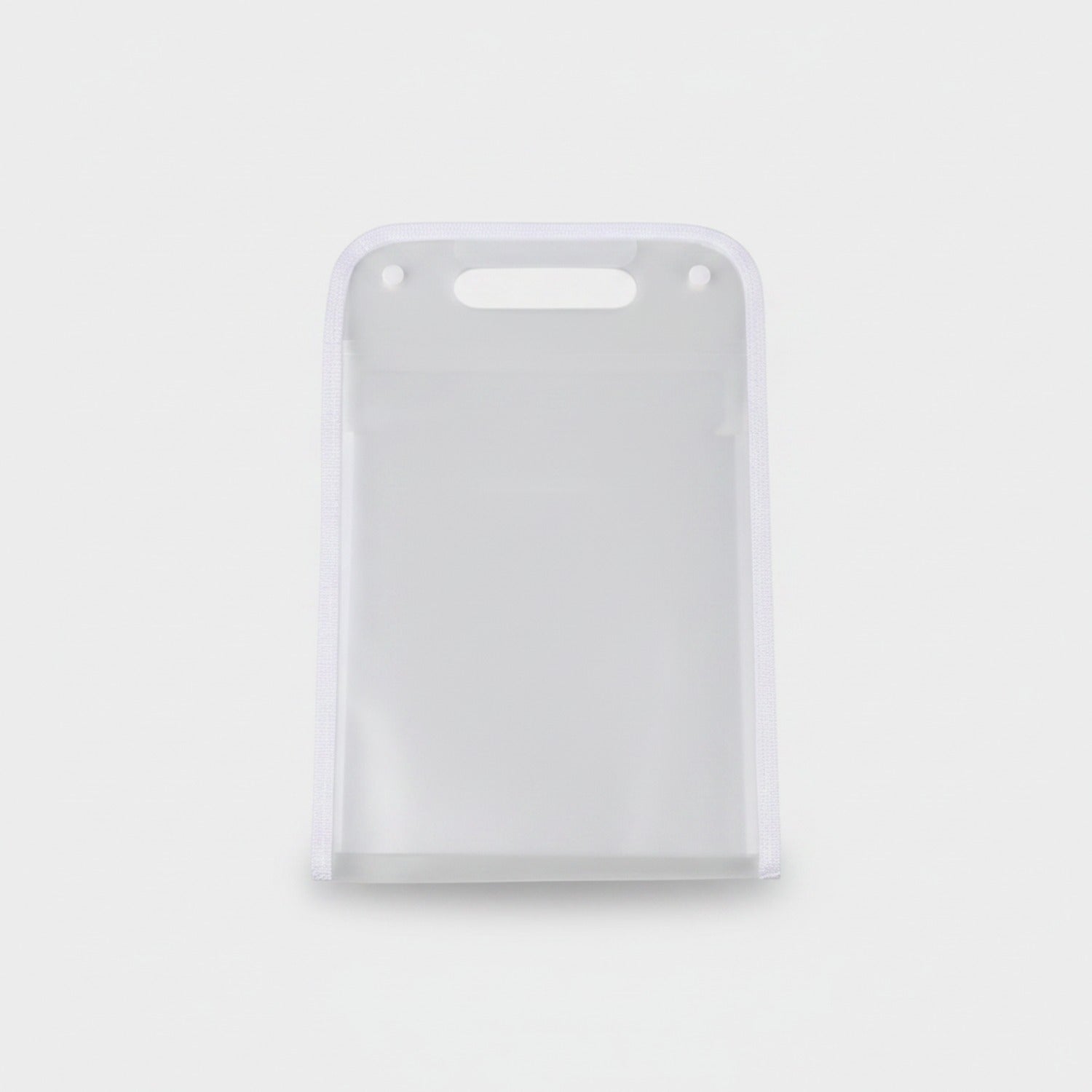 Pink Plastic Clipboard With Handle And Storage Pocket