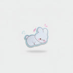 Cute Cloud Shaped Sticky Notes Pad With Charm Details