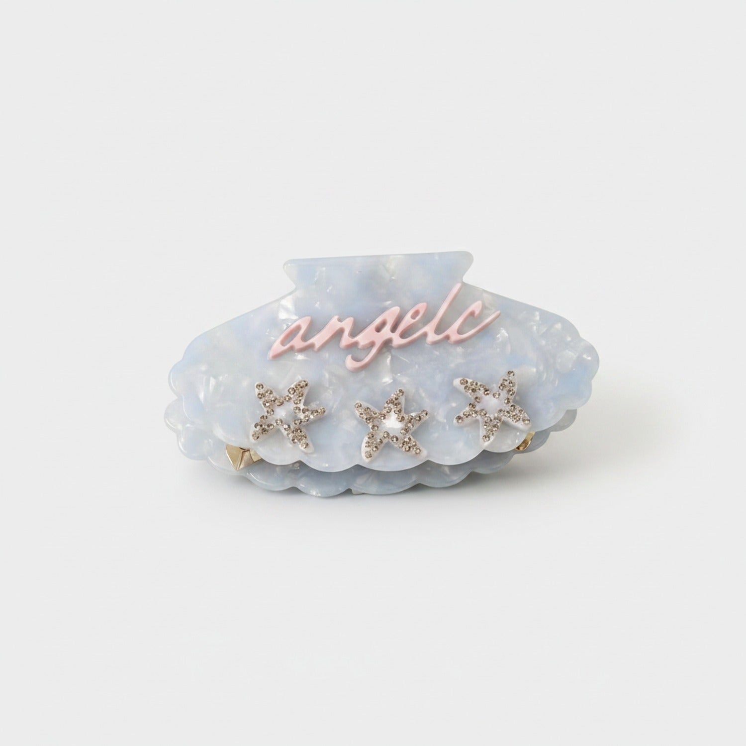 Celestial Star Rhinestone Cloud Hair Claw