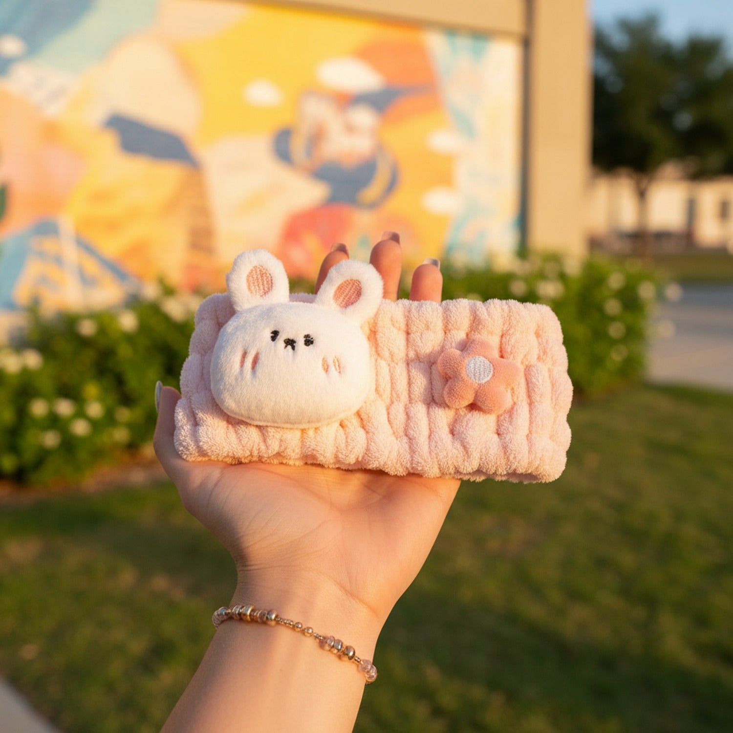 Cute Mouse Plush Hair Clip Accessory
