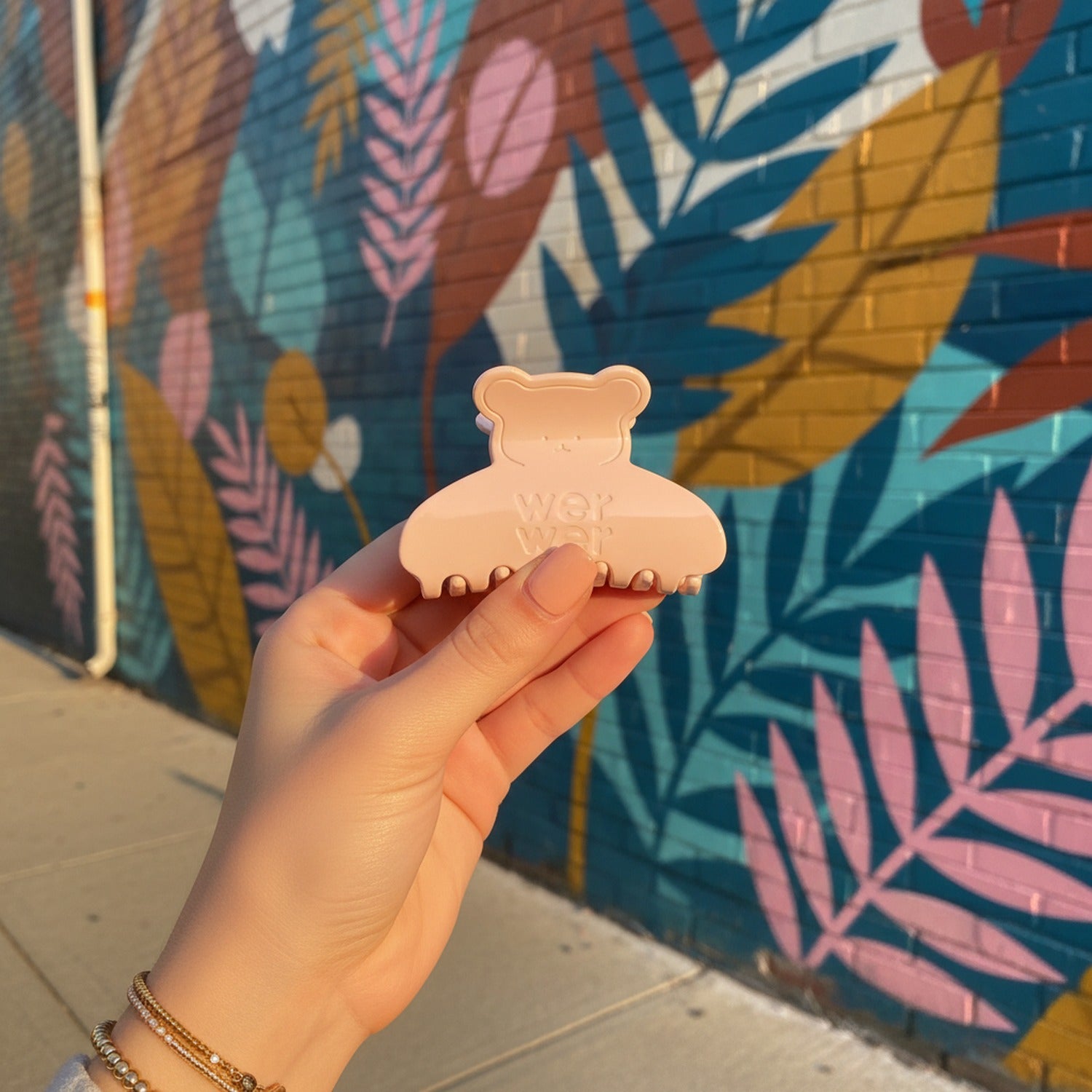 Cute Bear Shaped Hair Claw Clip