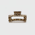 Leopard Print Gold Tortoiseshell Hair Claw Clip