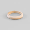 Cream Marble Bangle Bracelet