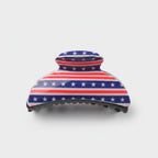 American Flag Stars Hair Claw Clip - American Flag