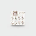 Cute Cat Sticker Sheet Aesthetic Illustration