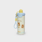 Pastel Bear Insulated Tumbler With Strap