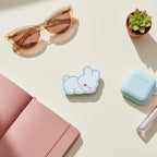 Cute Cloud Shaped Sticky Notes Pad With Charm Details