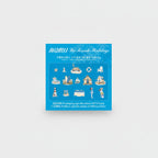 Seaside Holidays Sticker Sheet Set Blue