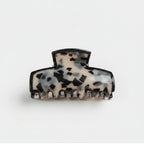 Black & White Tortoiseshell Hair Claw Clip
