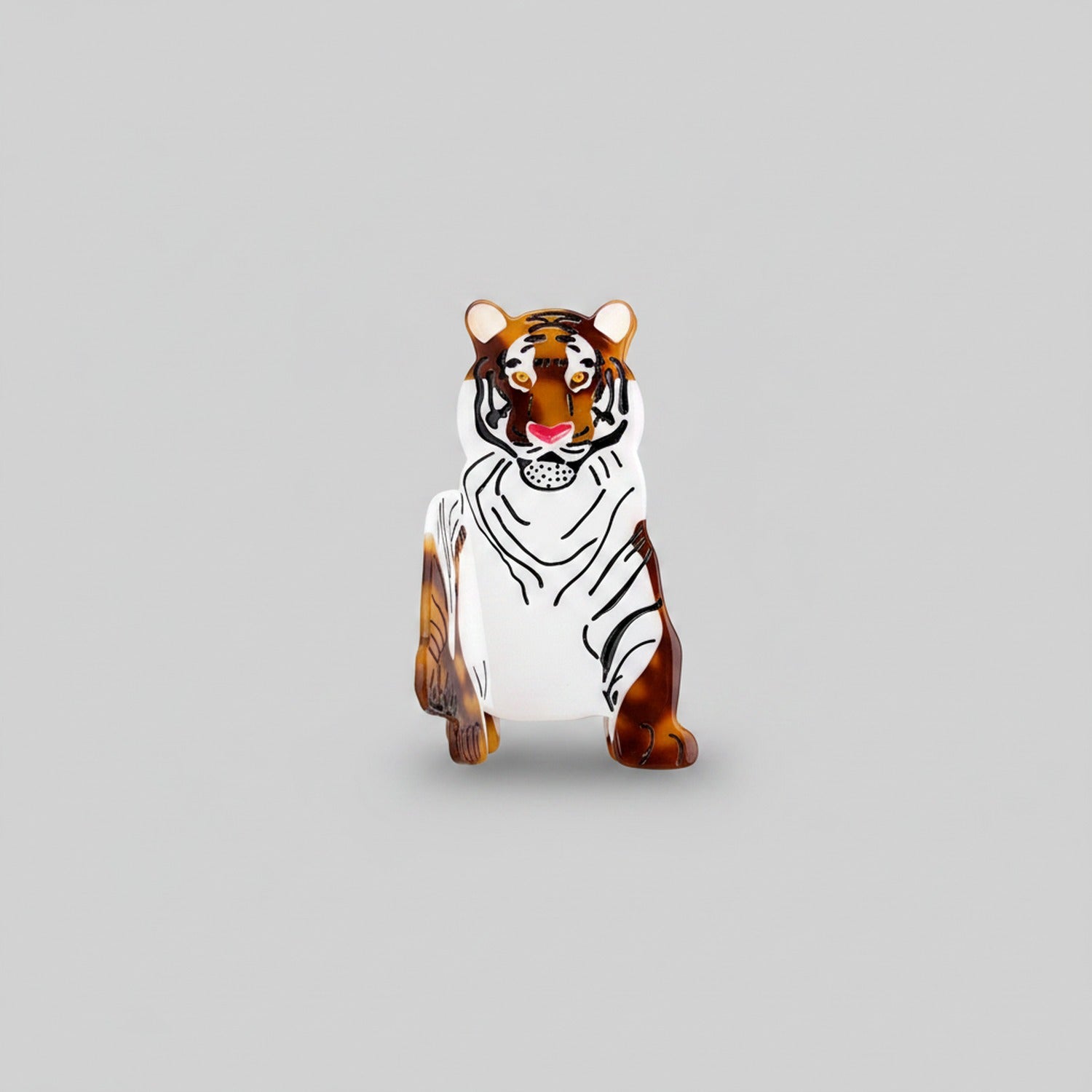 Tiger Animal Claw Hair Clip