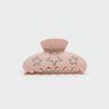 Pink Rhinestone Star Hair Claw Clip