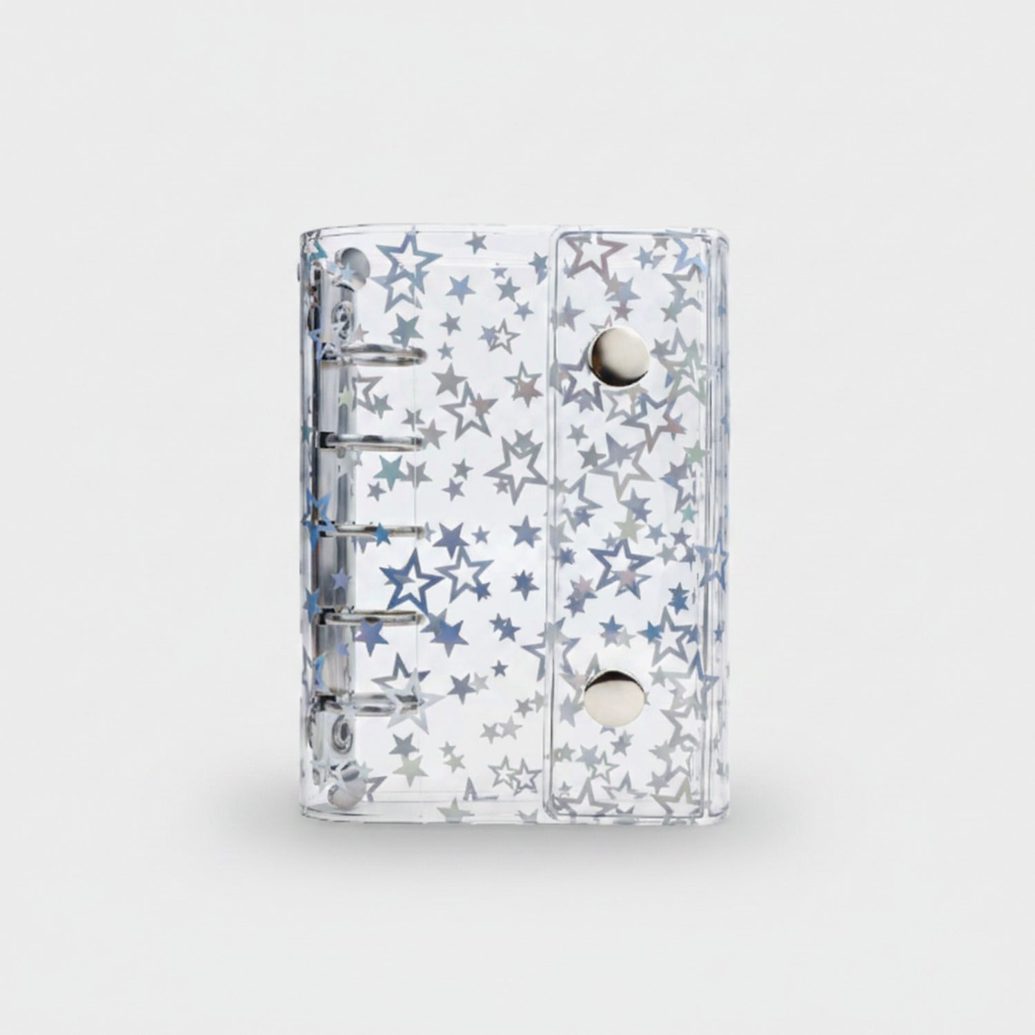 Star Print Clear Hardcover Journal Planner