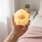 Yellow Fluffy Sheep Pop It Fidget Toy