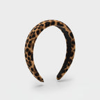 Leopard Print Padded Headband - Hair Headband - 3cm