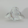 Lavender Floral Mesh Hair Claw Clip