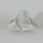 Lavender Floral Mesh Hair Claw Clip